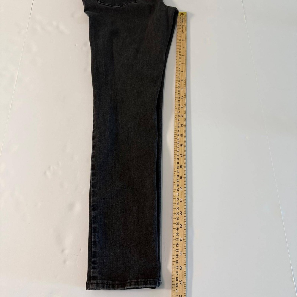 Levis 711 Skinny Jeans Womens 29 Washed Black Mid Rise Stretch Denim Denim Pants - Picture 15 of 16